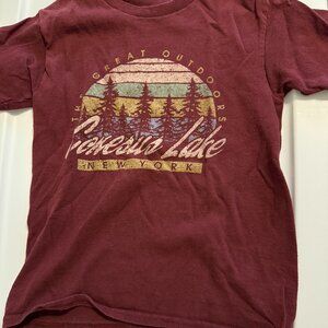 Boys Conesus Lake, New York Tee 5T